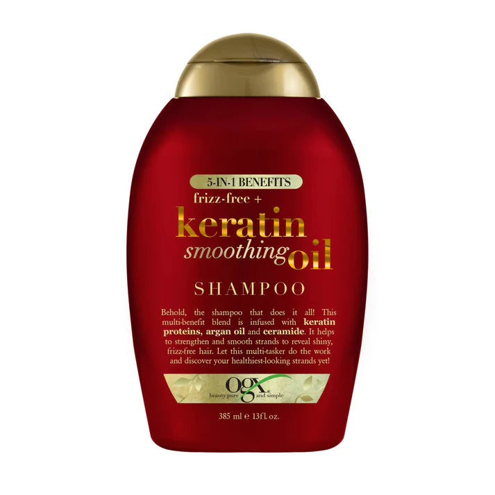 OGX 385ml Keratin Oil Anti-frizz Shampoo