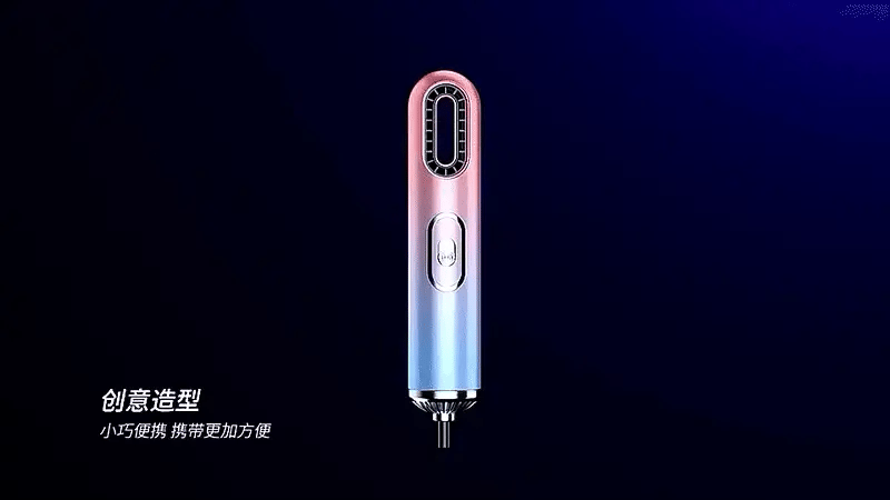 Compact Hair Dryer | Lightweight & Powerful Travel Blow Dryer for Fast Drying