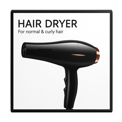 Hair Dryer For Normal & Curly Hair