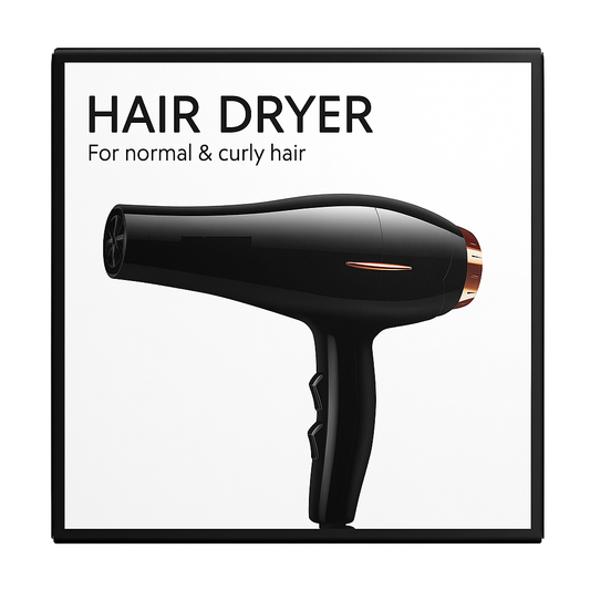 Hair Dryer For Normal & Curly Hair