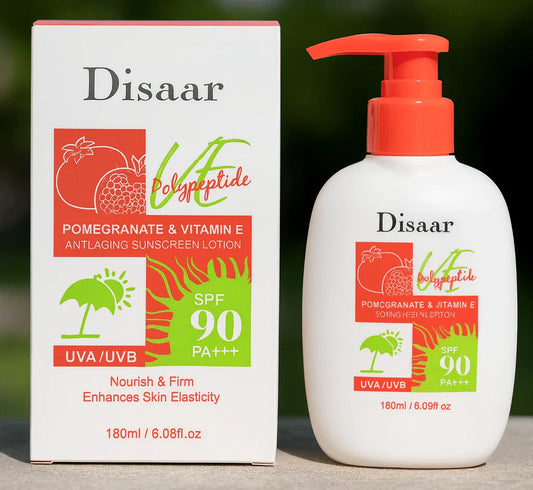 Disaar - Pomegranate & Vitamin E Sunscreen Lotion SPF 90 (Original)