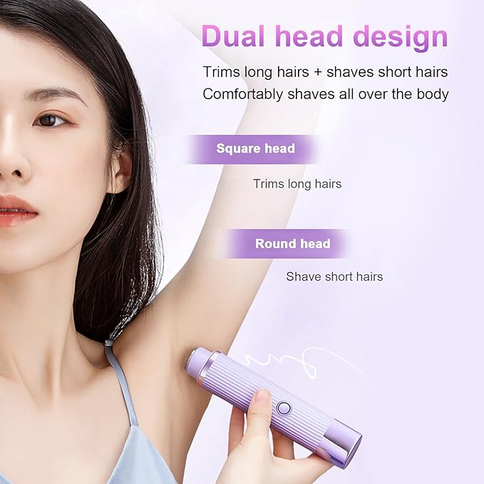 Double Head Electric Shaver – Smooth, Fast & Comfortable Shaving Experience |