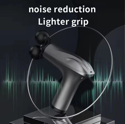 Electric Double Muscle Massager Gun | Deep Tissue Percussion Therapy for Pain Relief & Recovery