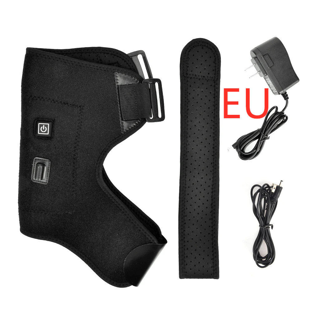 Electric Heating Pad with Shoulder Wrap | Pain Relief & Muscle Relaxation for Neck, Back & Shoulder