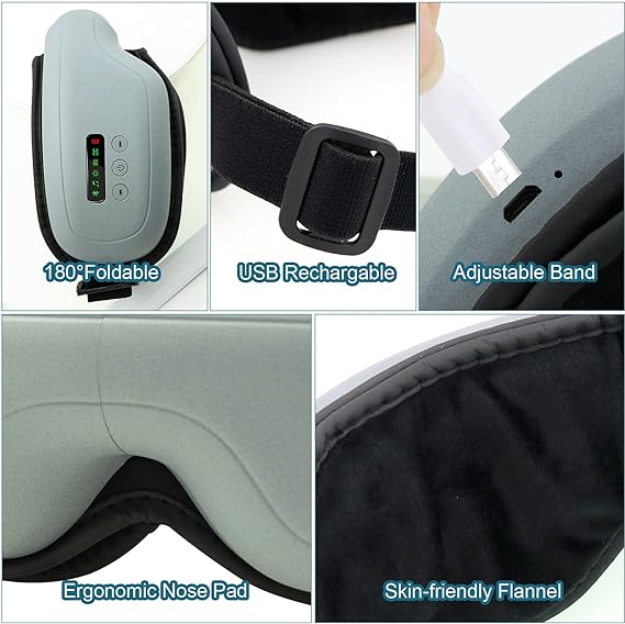 Smart Electric Eye Massager – Stress Relief & Eye Care