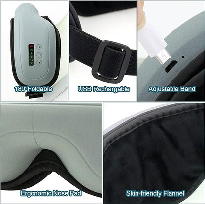 Smart Electric Eye Massager – Stress Relief & Eye Care