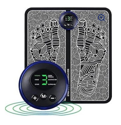 EMS Foot Massager Mat | Electric Muscle Stimulator for Circulation & Pain Relief