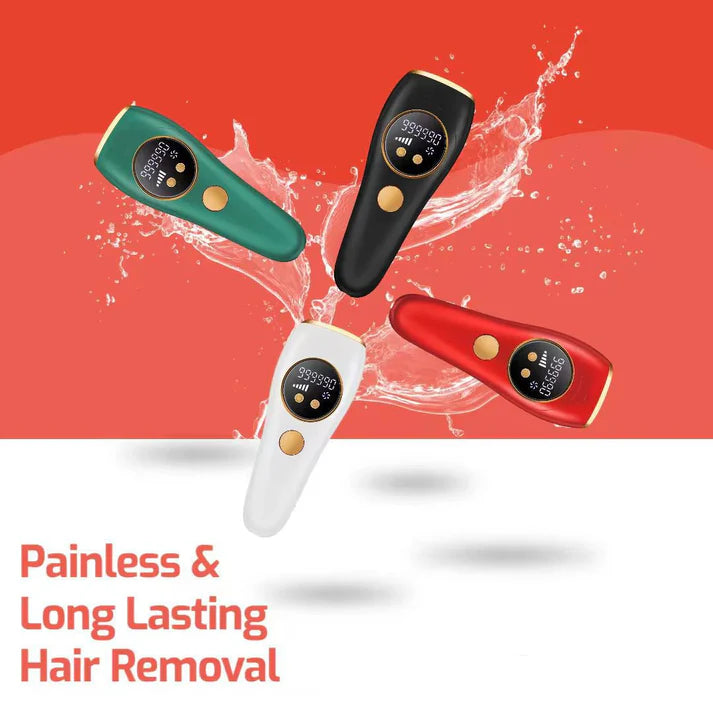 Ice Cold IPL Hair Removal Device | Permanent Hair Reduction with Cooling Technology