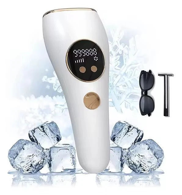 Ice Cold IPL Hair Removal Device | Permanent Hair Reduction with Cooling Technology
