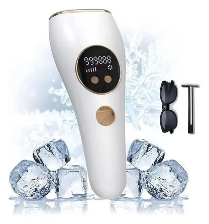 Ice Cold IPL Hair Removal Device | Permanent Hair Reduction with Cooling Technology