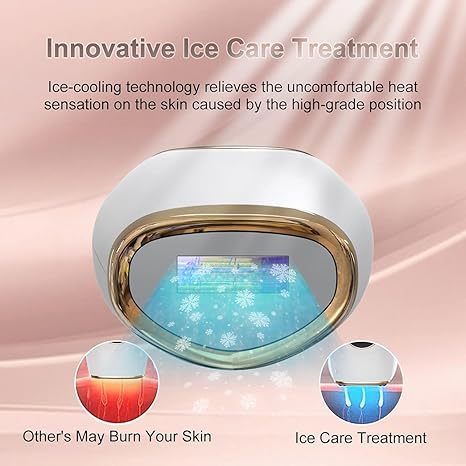 Ice Cold IPL Hair Removal Device | Permanent Hair Reduction with Cooling Technology