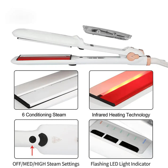 Kenworth Keratin Protein Hair Straightener | Smooth, Shiny & Frizz-Free Hair (Original)