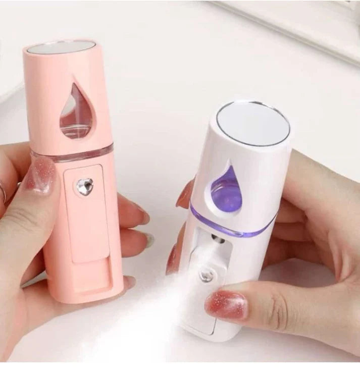 Mini Facial Steamer | Portable Nano Mist Hydration & Deep Pore Cleanser