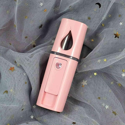 Mini Facial Steamer | Portable Nano Mist Hydration & Deep Pore Cleanser