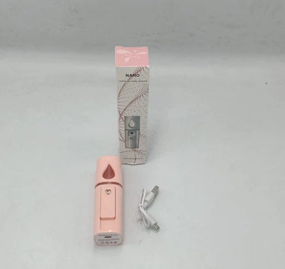 Mini Facial Steamer | Portable Nano Mist Hydration & Deep Pore Cleanser