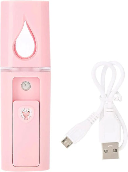 Mini Facial Steamer | Portable Nano Mist Hydration & Deep Pore Cleanser