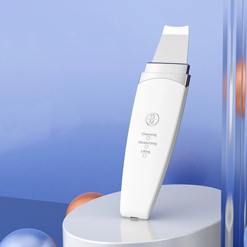 Ultrasonic Facial Skin Scrubber | Deep Pore Cleanser & Peeling Beauty Instrument